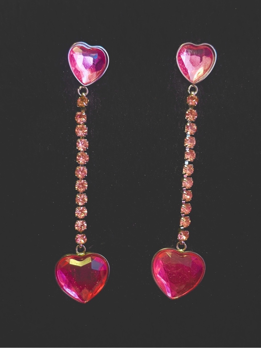 Igirl pink crush earrings